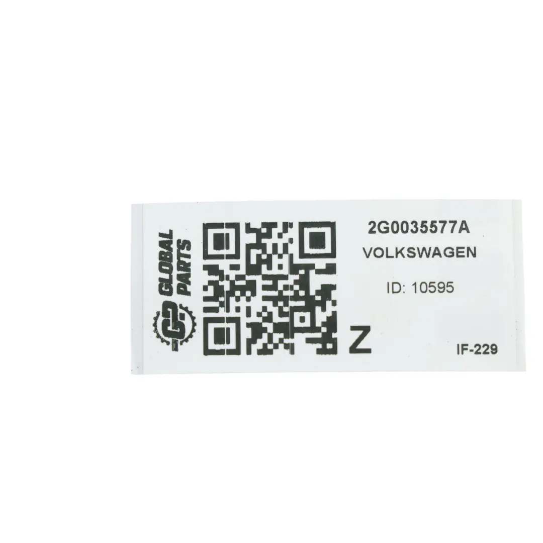 Volkswagen Polo Mk6 Moduł Wzmacniacz Anteny Dolny Lewy - SKU 2G0035577A - Numer Części 2G0035577A