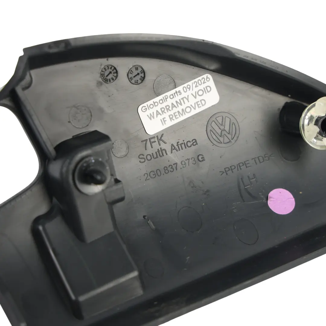 Volkswagen Polo Gti Aw1 Wing Mirror Triangle Trim Cover Left N/S - SKU 2G0837973G - Part number 2G0837973G