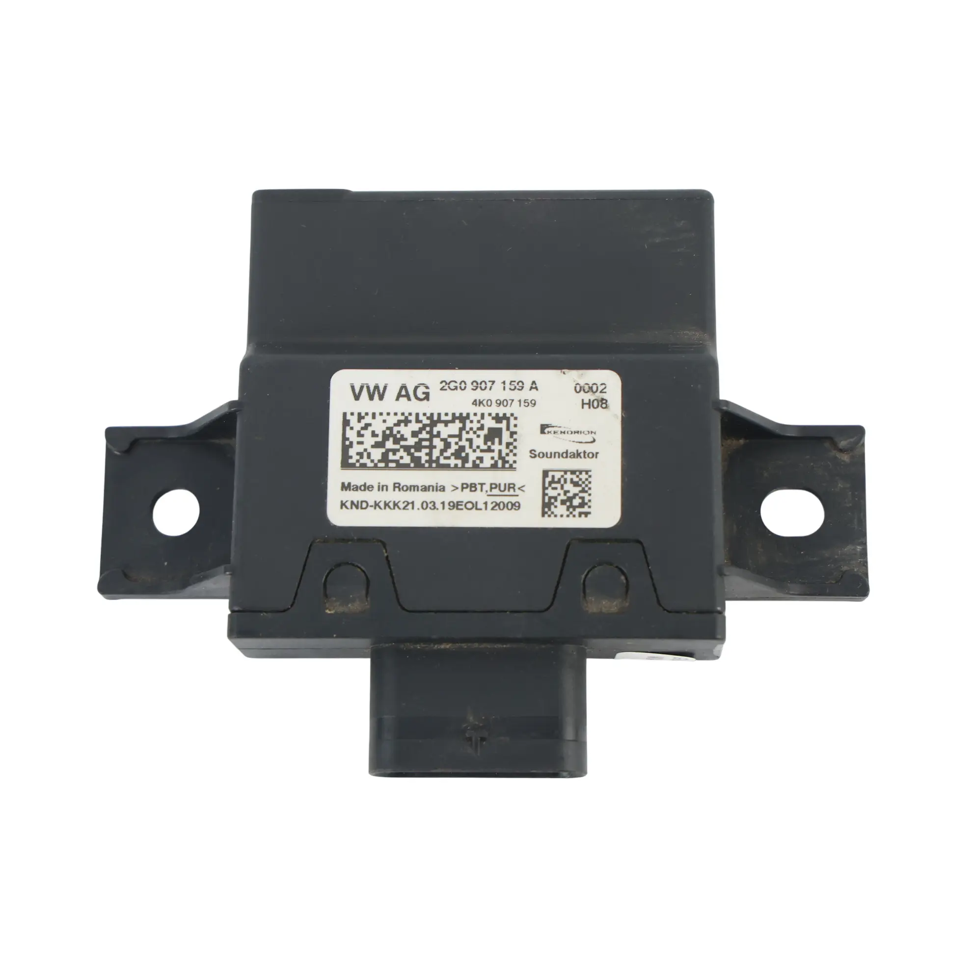 Volkswagen VW Polo Mk6 Impact Sound Control Unit Module ECU 2G0907159A