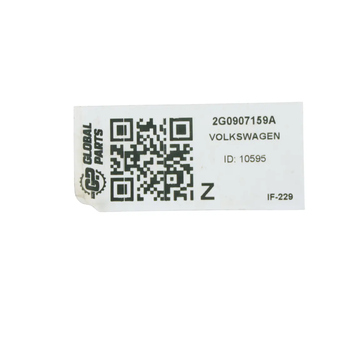 Volkswagen Polo MK6 Unidad Control Sonido Impacto Módulo ECU - SKU 2G0907159A - Número de pieza 2G0907159A