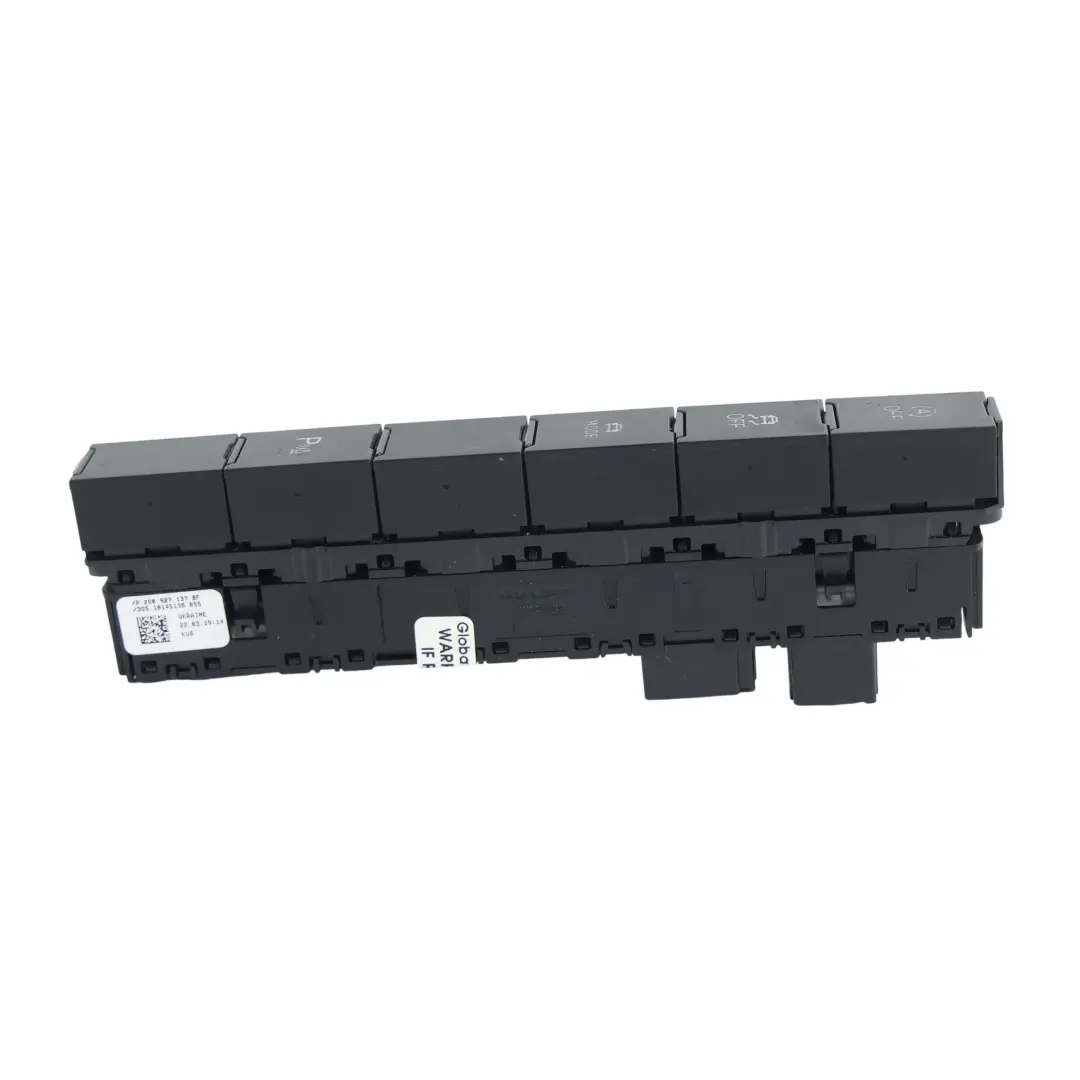 Volkswagen Polo 2G Panel Control Interruptor Start Stop Park Assist - SKU 2G0927137BF - Número de pieza 2G0927137BF