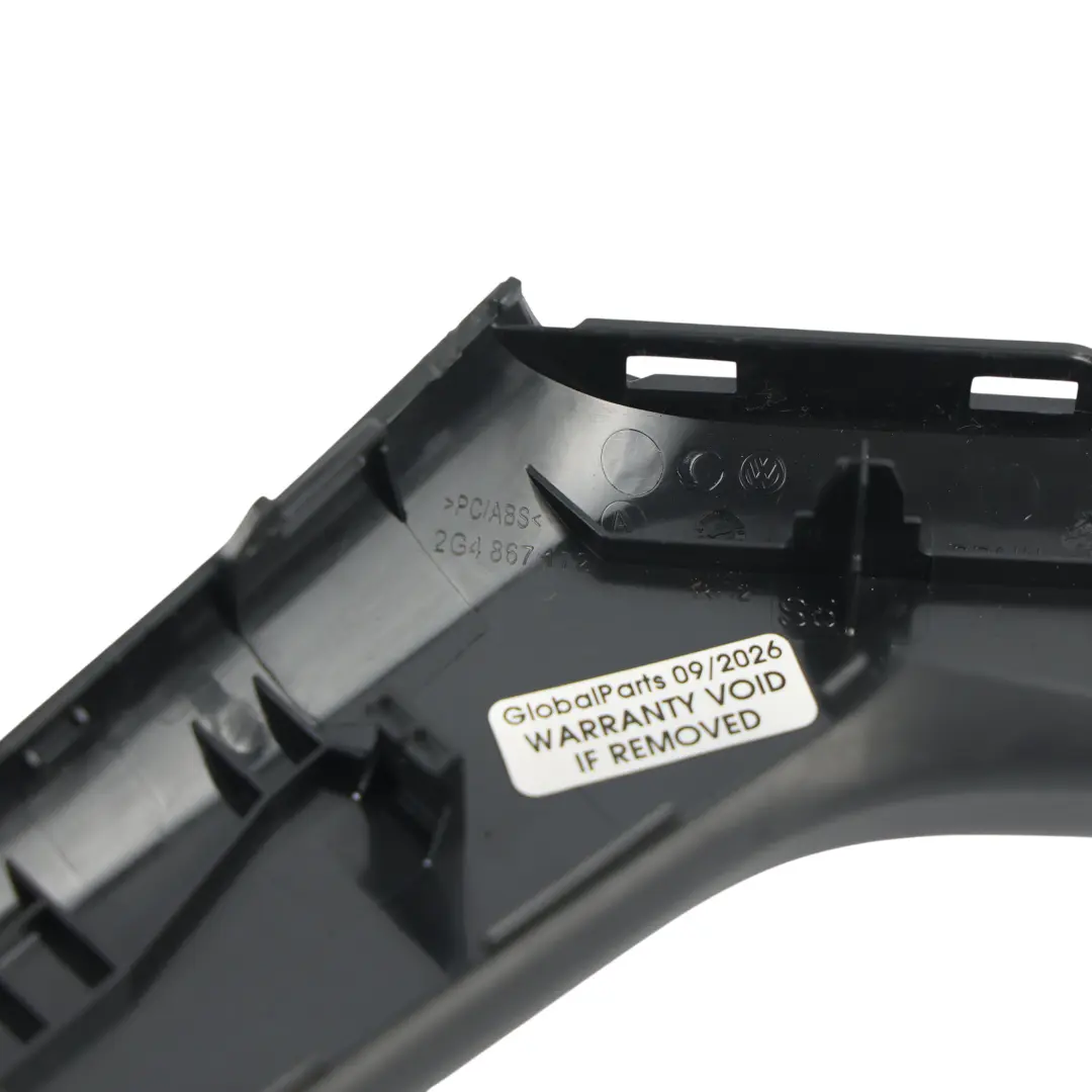 Door Pull Handle Trim Cover Right O/S to Volkswagen Polo Gti Aw1 Rear with Part number 2G4867172A Volkswagen Polo Gti Aw1 Rear Door Pull Handle Trim Cover Right O/S - SKU 2G4867172A - Part number 2G4867172A