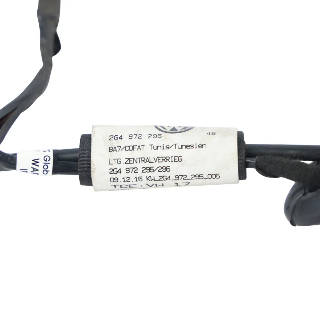 Volkswagen Polo Mk6 Door Handle Bowden Cable Front Left N/S - SKU 2G4972295 - Part number 2G4972295