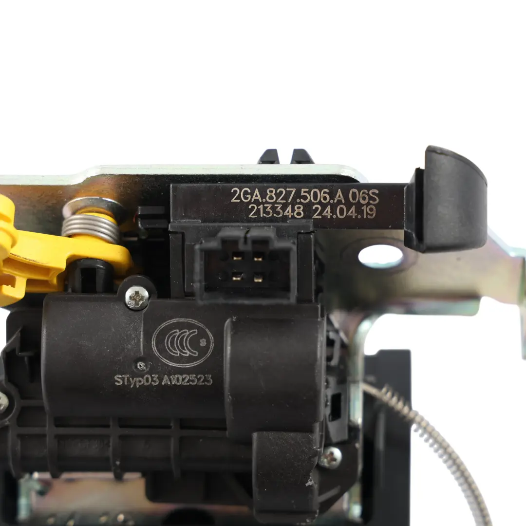 Boot Lock Power Latch Mechanism to Volkswagen T-Roc Tailgate with Part number 2GA827506A Volkswagen T-Roc Tailgate Boot Lock Power Latch Mechanism - SKU 2GA827506A - Part number 2GA827506A