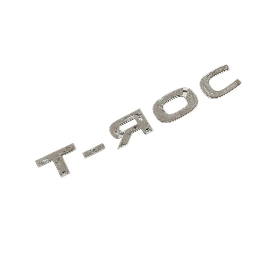 Heck Heckklappe Emblem Logo Schriftzug Plakette für Volkswagen T-Roc mit Teilenummer 2GA853687A Volkswagen T-Roc Heck Heckklappe Emblem Logo Schriftzug Plakette - SKU 2GA853687A - Teilenummer 2GA853687A