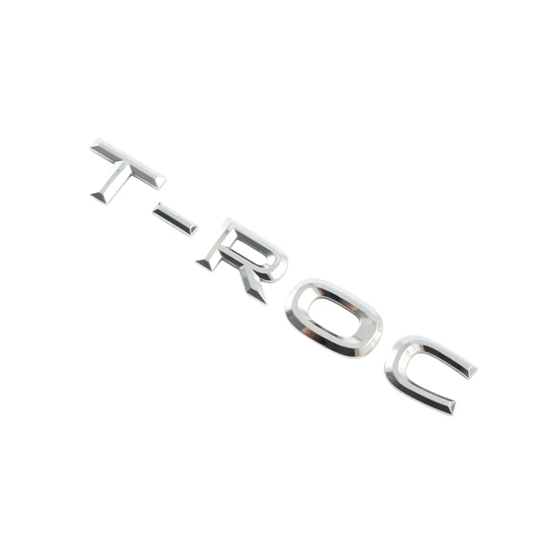 Volkswagen T-Roc Heck Heckklappe Emblem Logo Schriftzug Plakette - SKU 2GA853687A - Teilenummer 2GA853687A