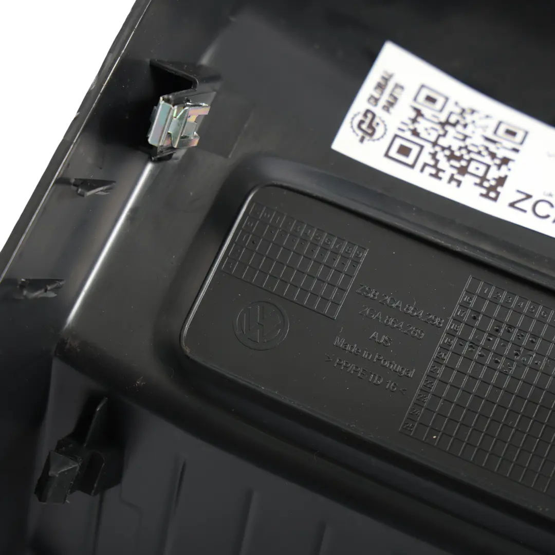 Volkswagen T-Roc Rear Centre Console Air Vent Panel 12V Outlet - SKU 2GA864289 - Part number 2GA819203