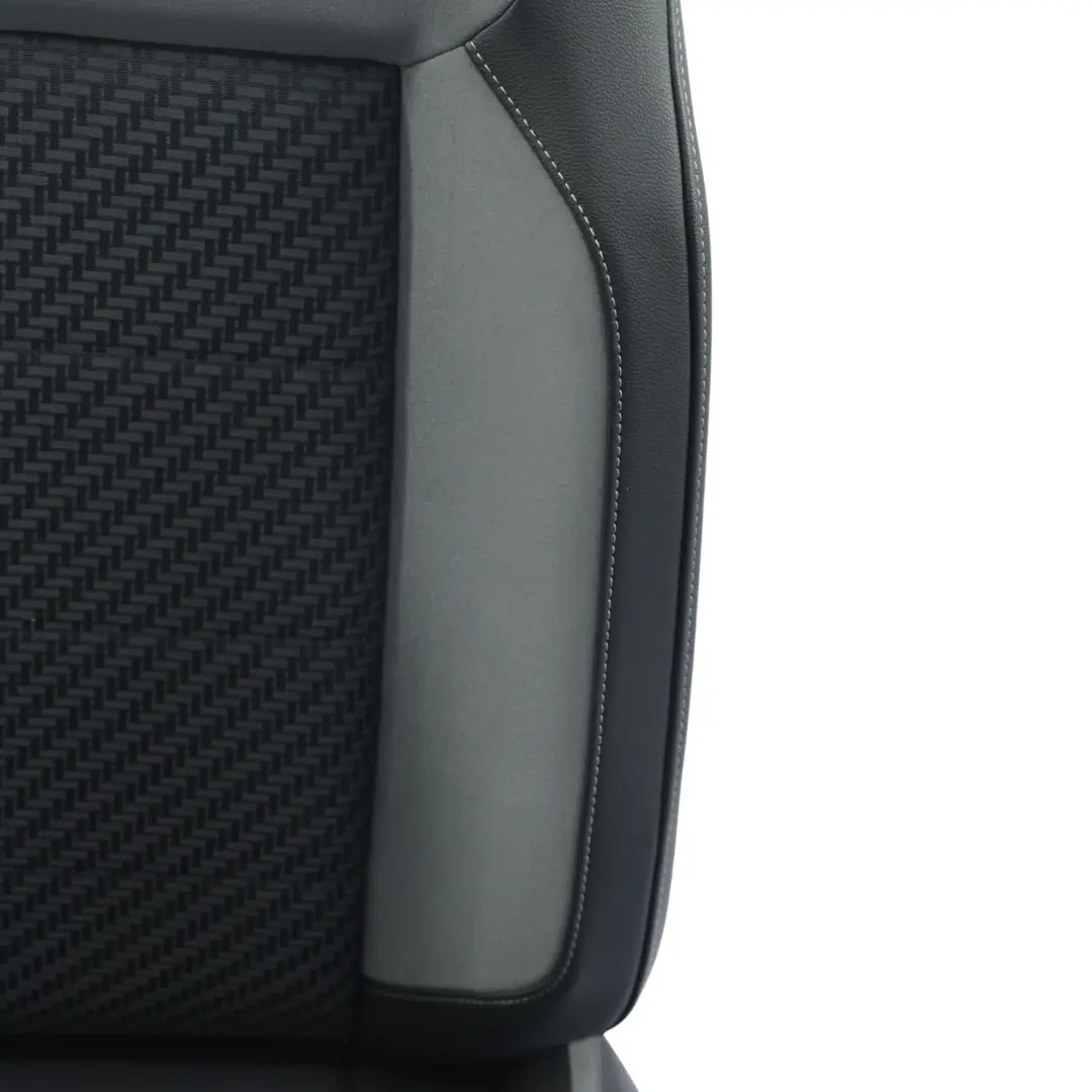R-Line Seat Heated Front Left N/S Leather Velour Black Grey to Volkswagen T-Roc with Part number 2GA881805BE Volkswagen T-Roc R-Line Seat Heated Front Left N/S Leather Velour Black Grey - SKU 2GA881805BE - Part number 2GA881805BE