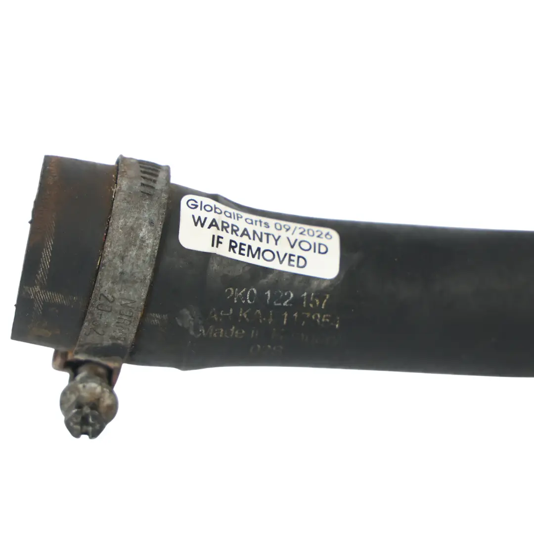 Volkswagen Caddy C20 2K Maxi 2K Engine Coolant Hose Tube Line Pipe - SKU 2K0122157AH - Part number 2K0122157AH