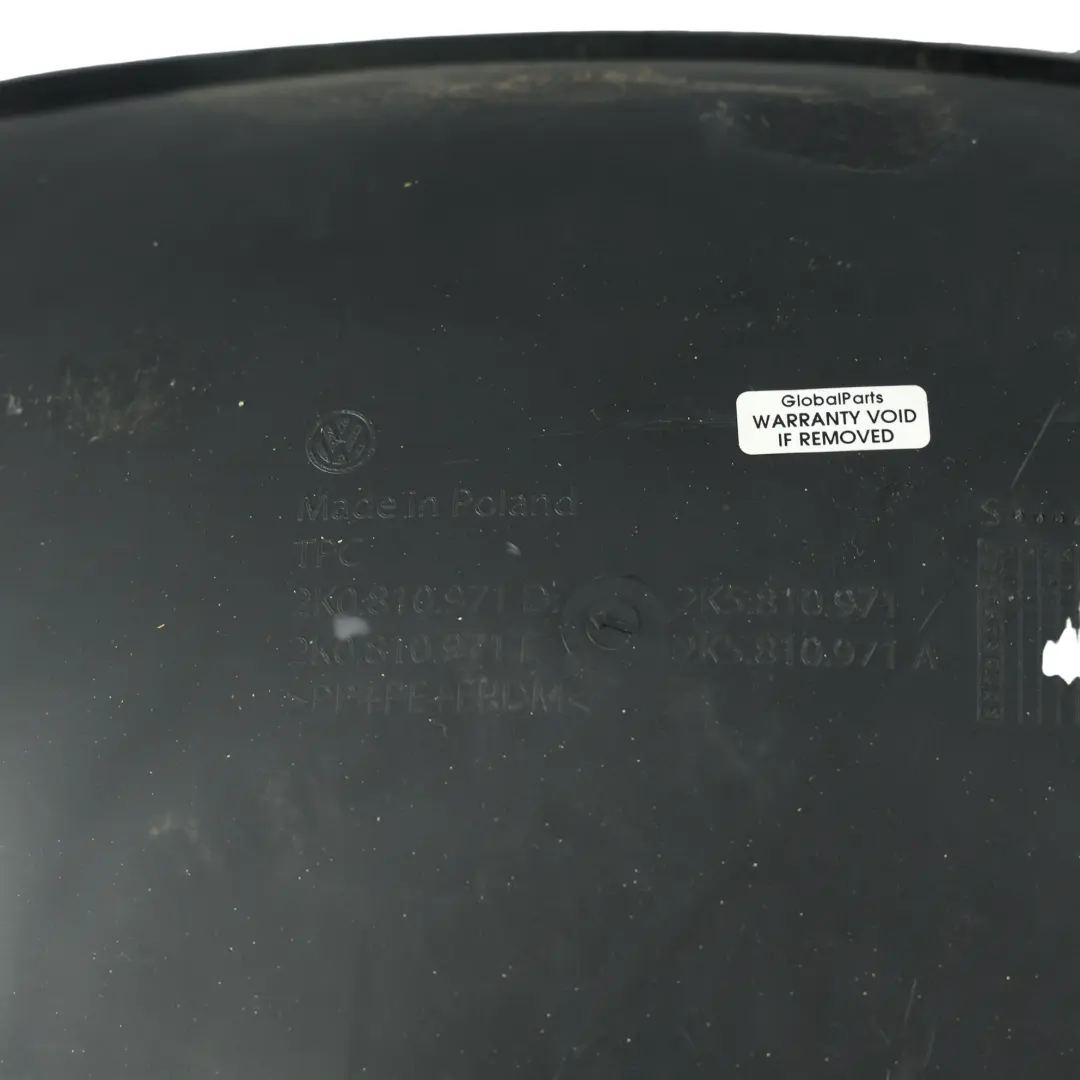 Arch Liner Splash Guard Rear Left N/S to Volkswagen Caddy Maxi Wheel with Part number 2K0810971D Volkswagen Caddy Maxi Wheel Arch Liner Splash Guard Rear Left N/S - SKU 2K0810971D - Part number 2K0810971D