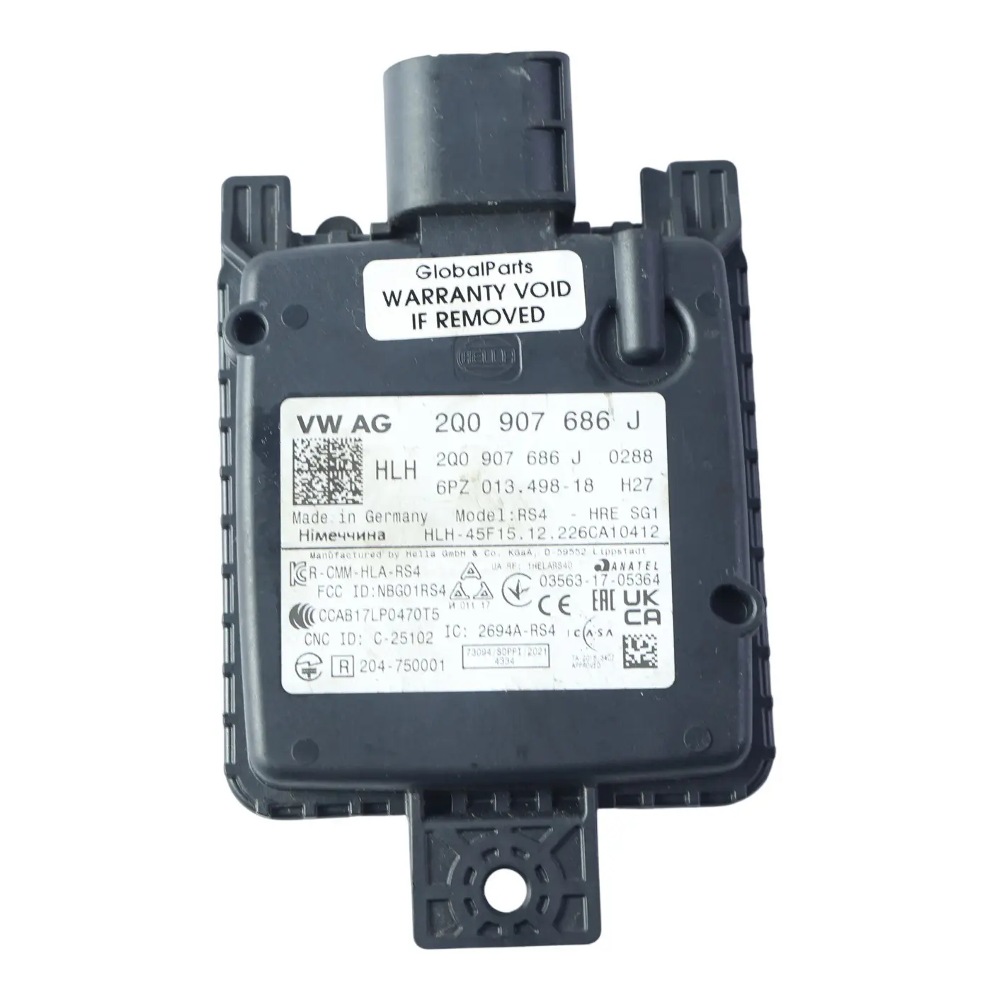 Volkswagen Golf Mk8 Totwinkel Radarsensor Hinten Rechts 2Q0907686J