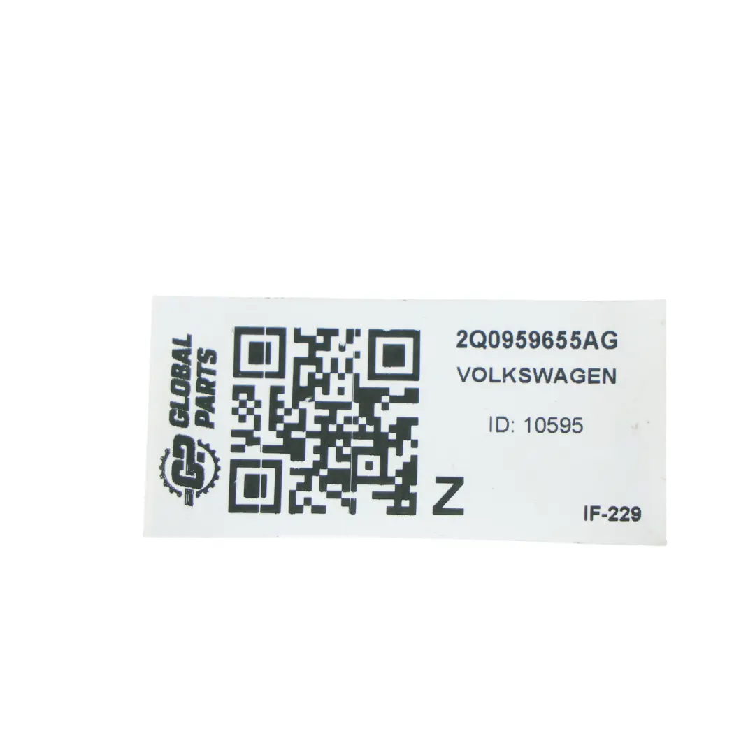 Volkswagen Polo Gti Aw1 Moduł Sterownik Airbag - SKU 2Q0959655AG - Numer Części 2Q0959655AG
