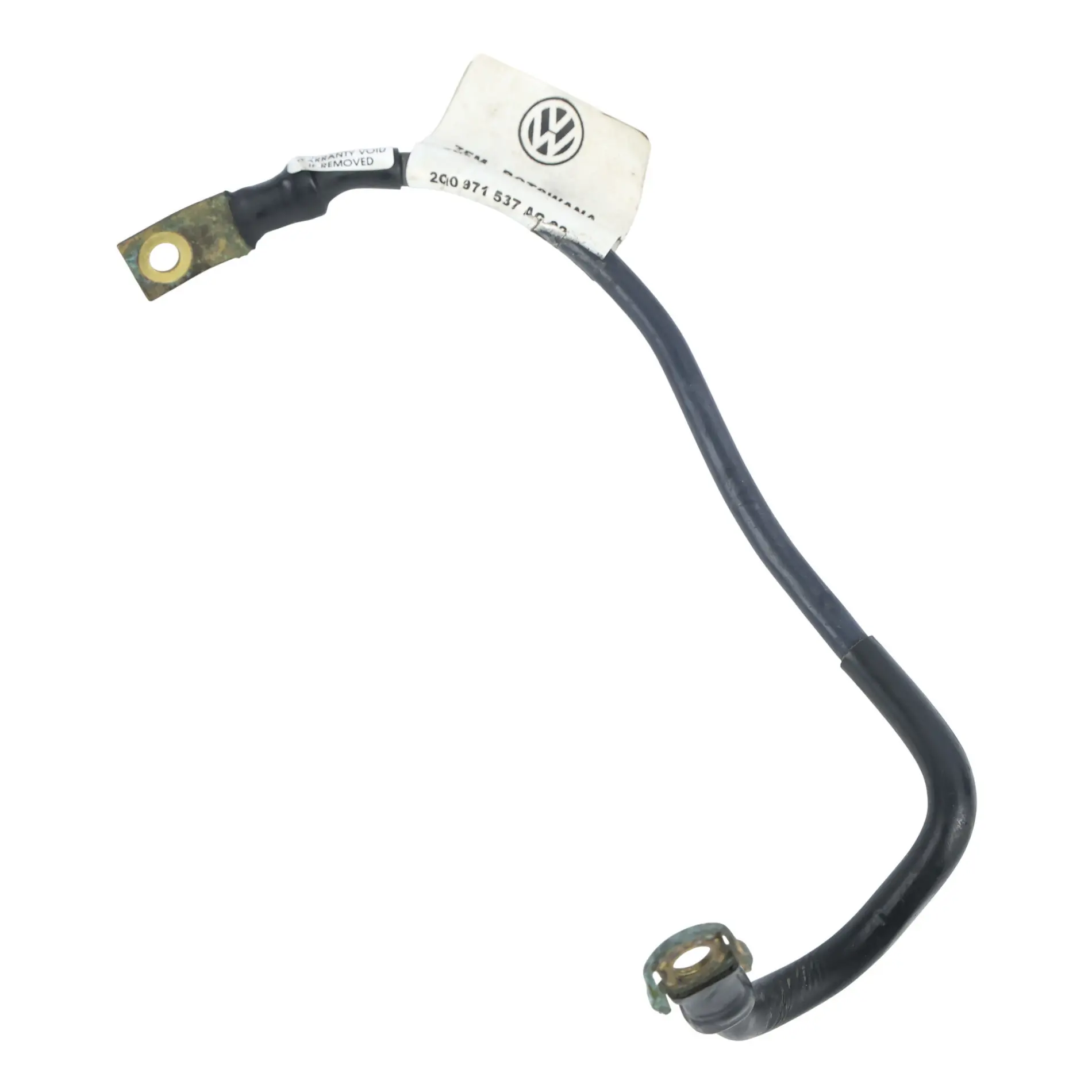 Volkswagen Polo GTI AW1 Batterie Kabel Masseleitung Kabelbaum 2Q0971537AG
