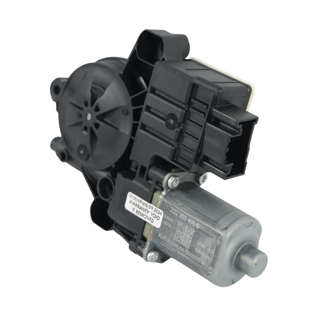 Volkswagen Polo Gti Aw1 Front Window Regulator Motor Passenger Side - SKU RHD-2Q2959406B - Part number 2Q2959406B