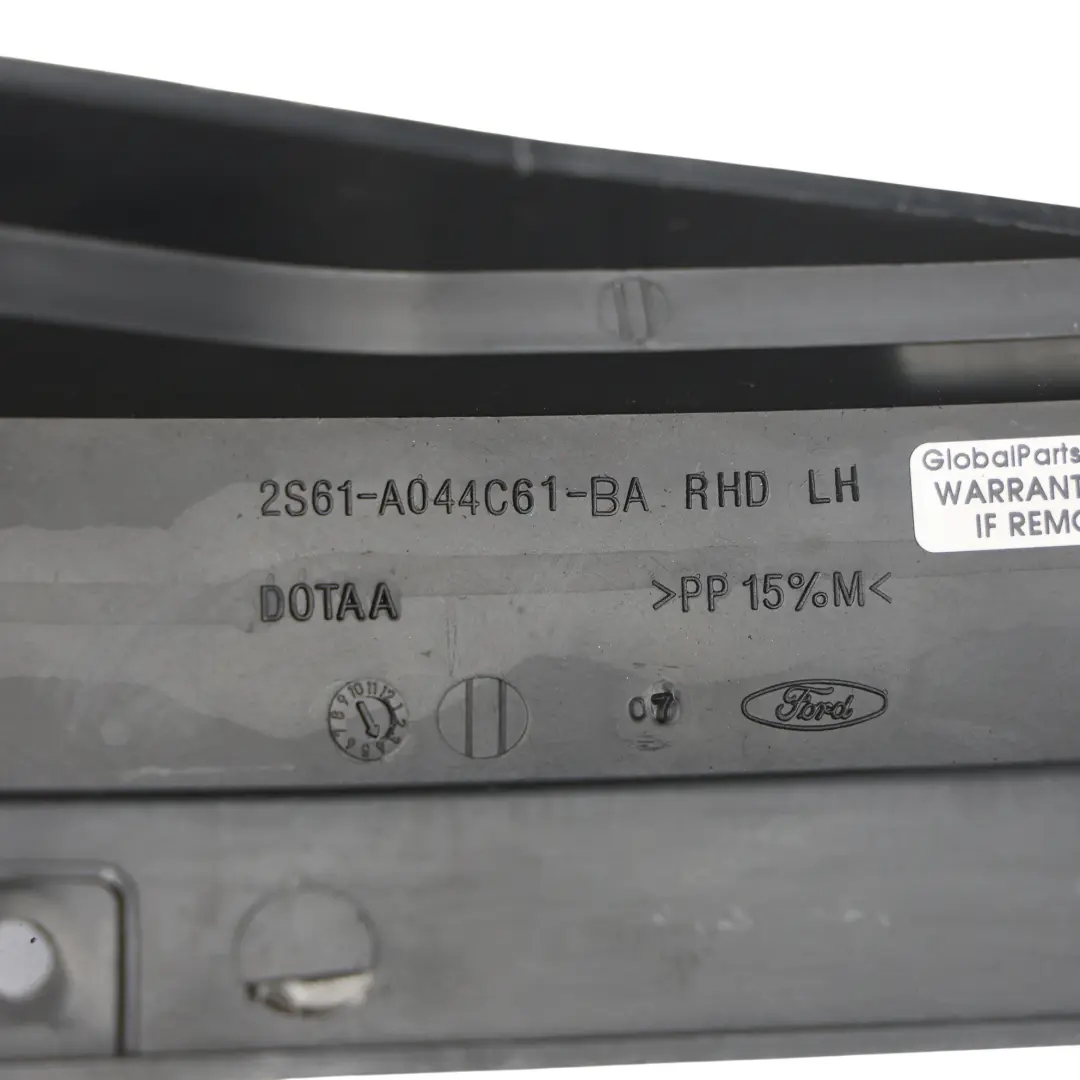 Ford Fiesta Mk5 Dashboard End Trim Panel Cover Left N/S 2S61-A044C60-BA - SKU RHD-1419479 - Part number 1419479