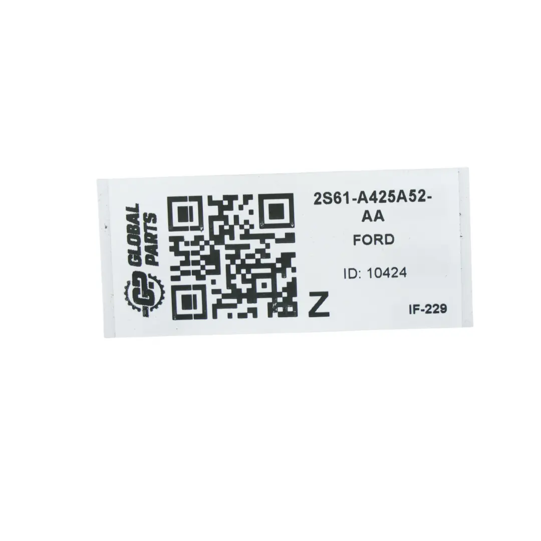 Ford Fiesta Mk5 Emblemat Tylnej Klapy Logo Ford - SKU 2S61-A425A52-AA - Numer Części 2S61-A425A52-AA