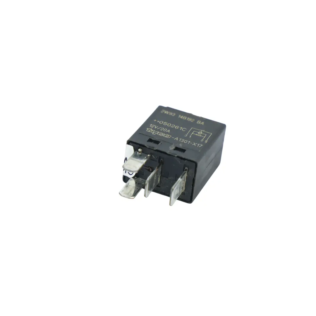 Range Rover Sport L320 Black Relay Plug 12V 4-Pin Tyco - SKU 2W93-14B192-BA - Part number 2W93-14B192-BA
