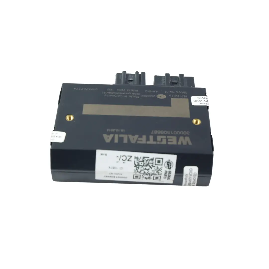 Audi Q7 4L Towbar Trailer Hitch Control Module Unit ECU HELLA 5DS010154-11 - SKU 4E0907383H-1 - Part number 4E0907383H