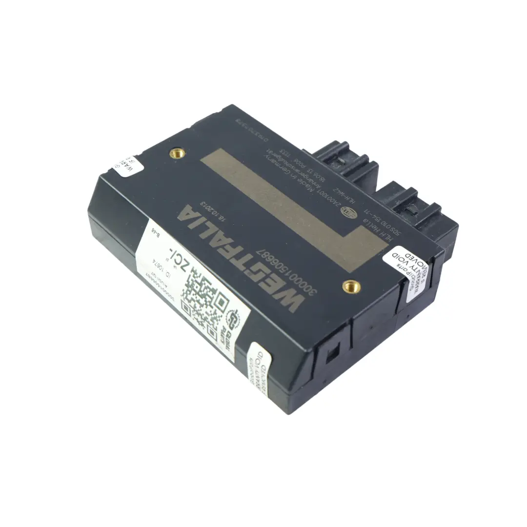 Audi Q7 4L Towbar Trailer Hitch Control Module Unit ECU HELLA 5DS010154-11 - SKU 4E0907383H-1 - Part number 4E0907383H