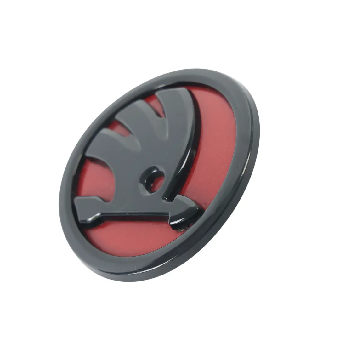 Front Badge Emblem Logo Trim Ornament Cover to Skoda Octavia with Part number 32D853621A Skoda Octavia Front Badge Emblem Logo Trim Ornament Cover - SKU 32D853621A - Part number 32D853621A