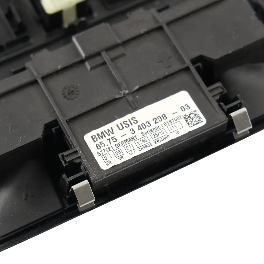 Modulo Centralina Sistema Allarme Ultrasuoni per BMW X3 E83 con numero di parte 3403208 BMW X3 E83 Modulo Centralina Sistema Allarme Ultrasuoni - SKU 3403208-6 - Numero di parte 3403208