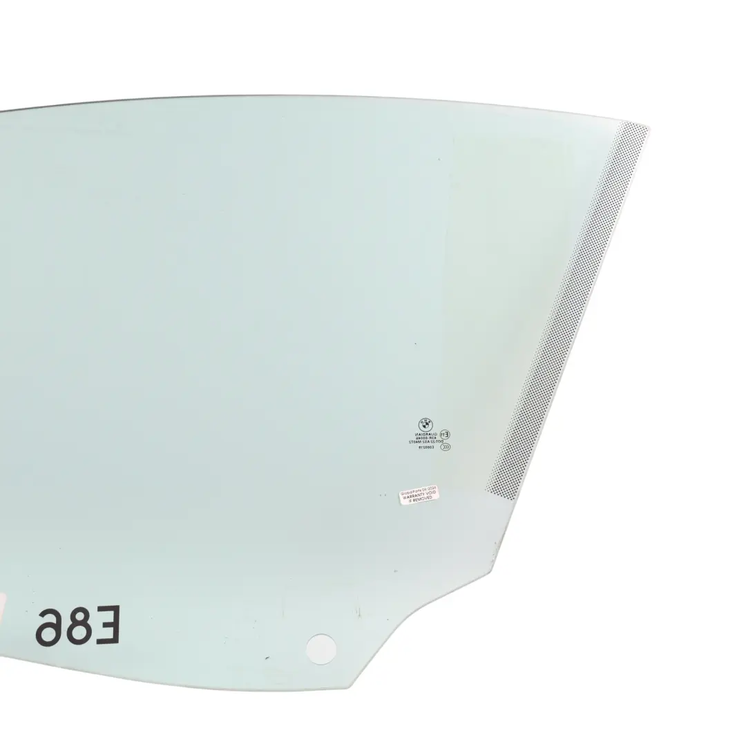 BMW Z4 E86 Door Window Glass Glazing Right O/S AS2 - SKU 3420706 - Part number 3420706