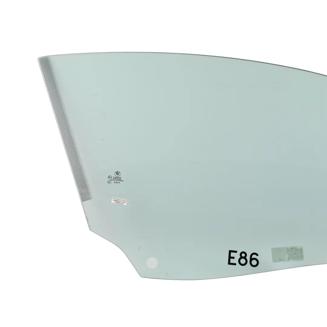 BMW Z4 E86 Door Window Glass Glazing Right O/S AS2 - SKU 3420706 - Part number 3420706