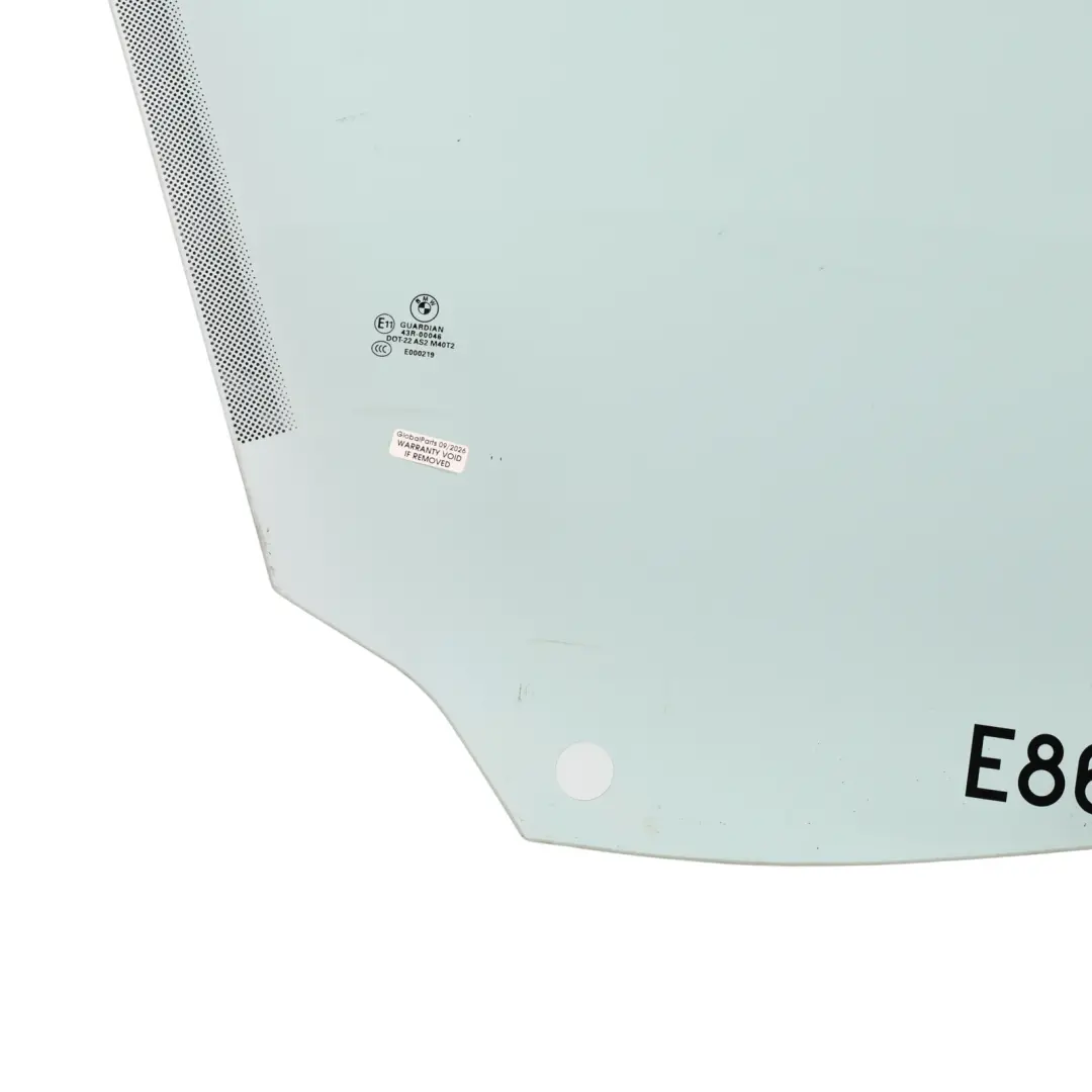 BMW Z4 E86 Door Window Glass Glazing Right O/S AS2 - SKU 3420706 - Part number 3420706