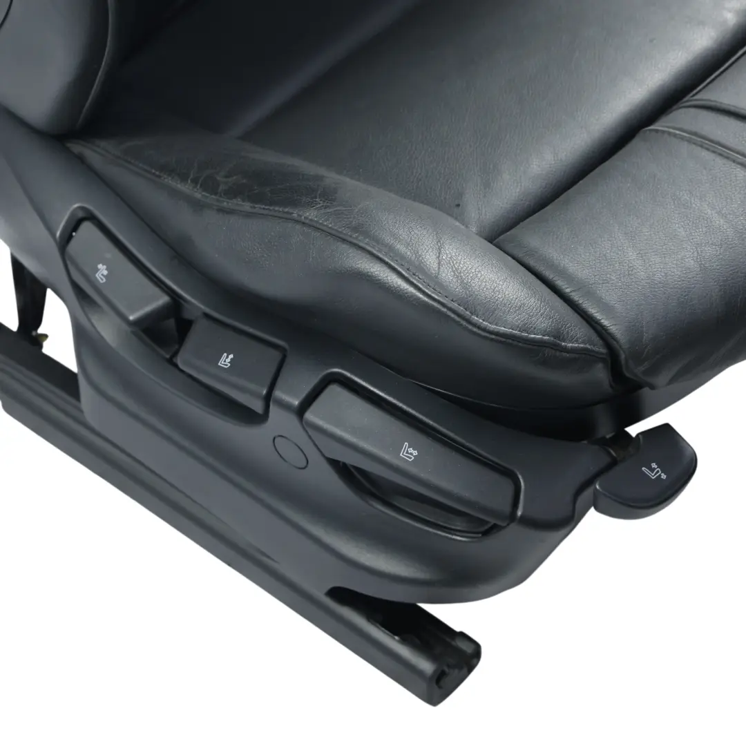 BMW X3 E83 LCI Front Seat Left N/S Heated Sport Interior Leather Nevada Black - SKU 3454327-5 - Part number 3454327