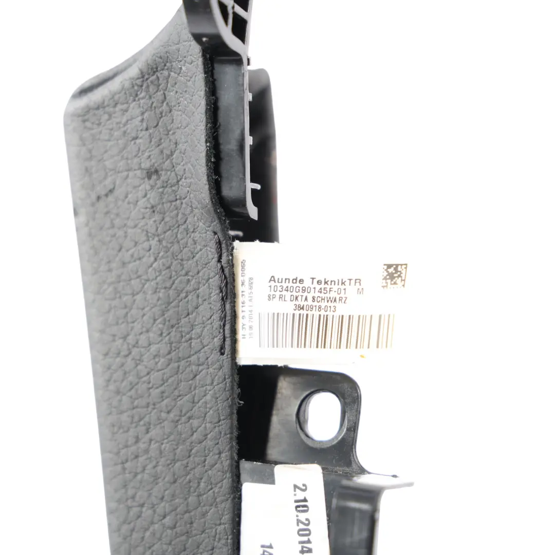 BMW F10 F11 Centre Console Leather Cover Trim Strip Right O/S - SKU 3840918 - Part number 3840918