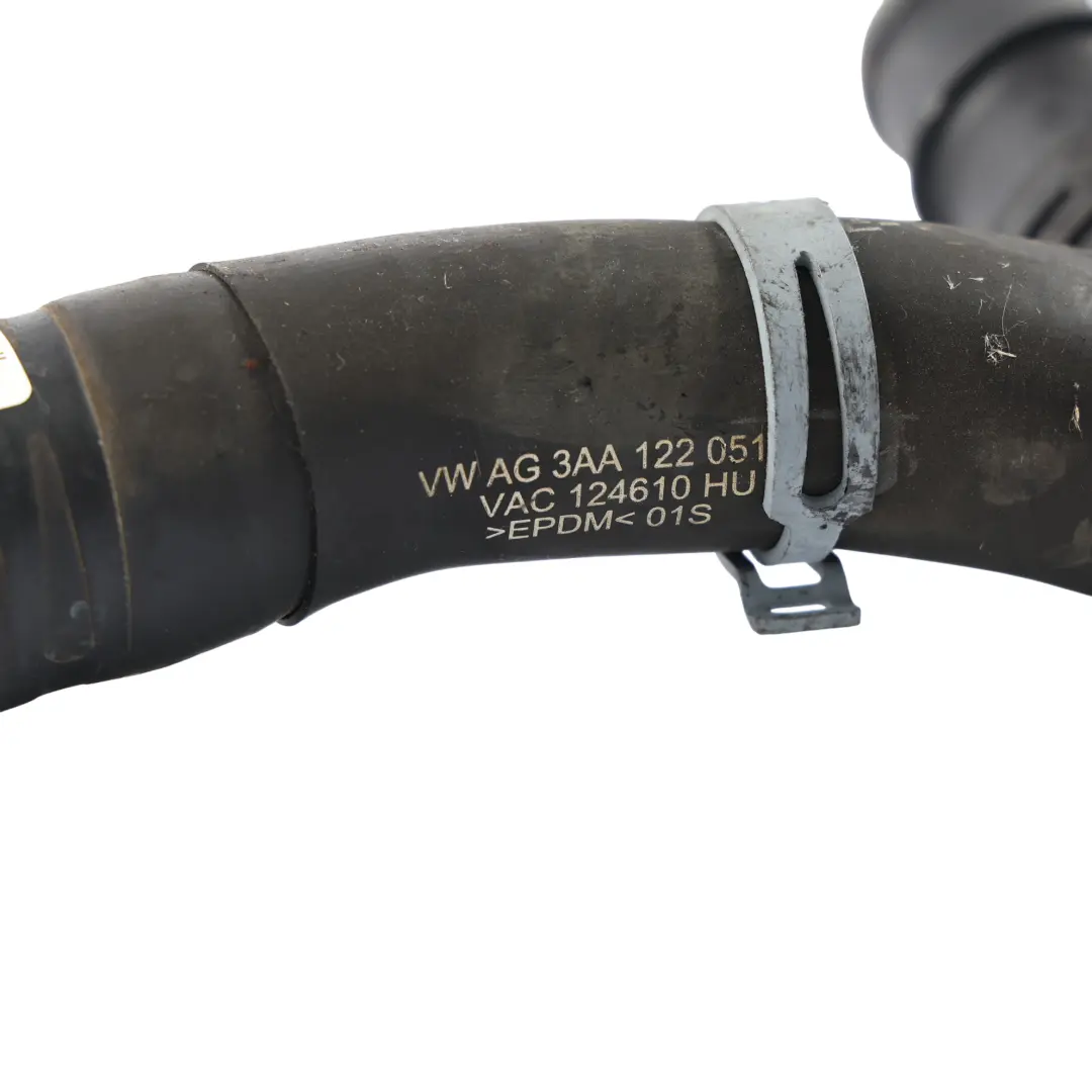 Water Coolant Pipe Hose 2.0 TDI CFGC to Volkswagen Passat B7 CC with Part number 3AA122051A Volkswagen Passat B7 CC Water Coolant Pipe Hose 2.0 TDI CFGC - SKU 3AA122051A - Part number 3AA122051A
