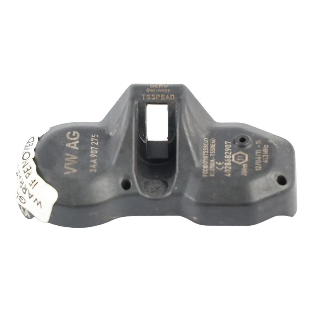 Volkswagen Passat B7 Module Capteur Contrôle Pression Pneus - SKU 3AA907275 - Numéro de pièce 3AA907275