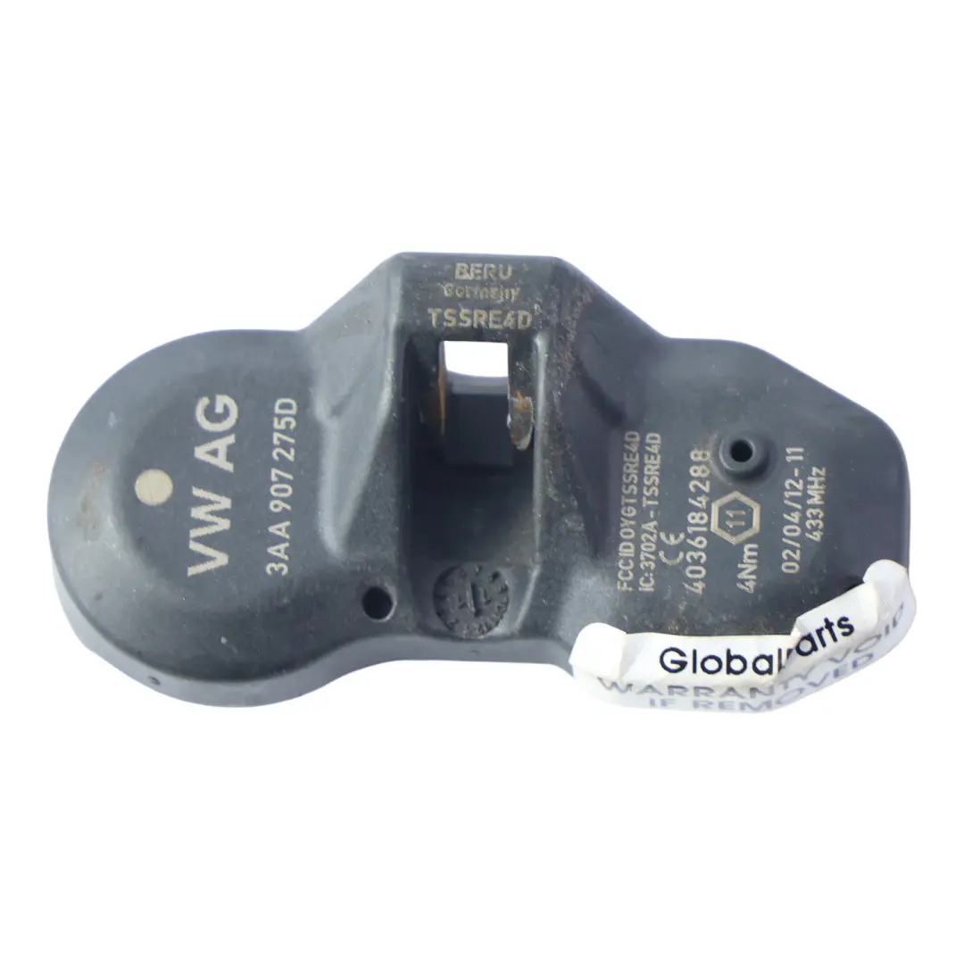 Módulo Sensor Control Presión Neumáticos para Volkswagen Passat B7 con número de pieza 3AA907275D Volkswagen Passat B7 Módulo Sensor Control Presión Neumáticos - SKU 3AA907275D - Número de pieza 3AA907275D