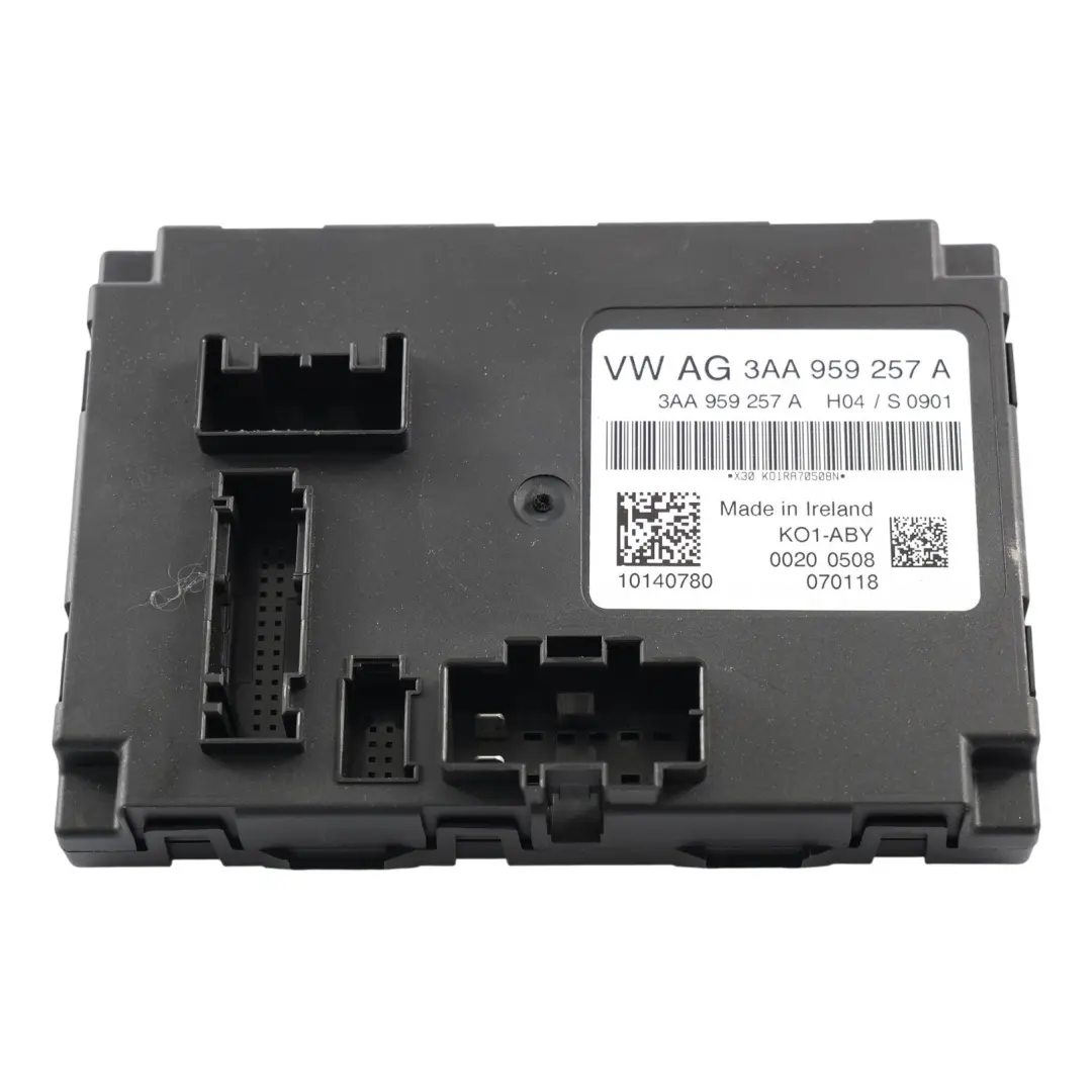 Mk2 Crafter Mk2 Body Comfort Control Unit to Volkswagen Golf Mk7 Tiguan with Part number 3AA959257A Volkswagen Golf Mk7 Tiguan Mk2 Crafter Mk2 Body Comfort Control Unit - SKU 3AA959257A - Part number 3AA959257A