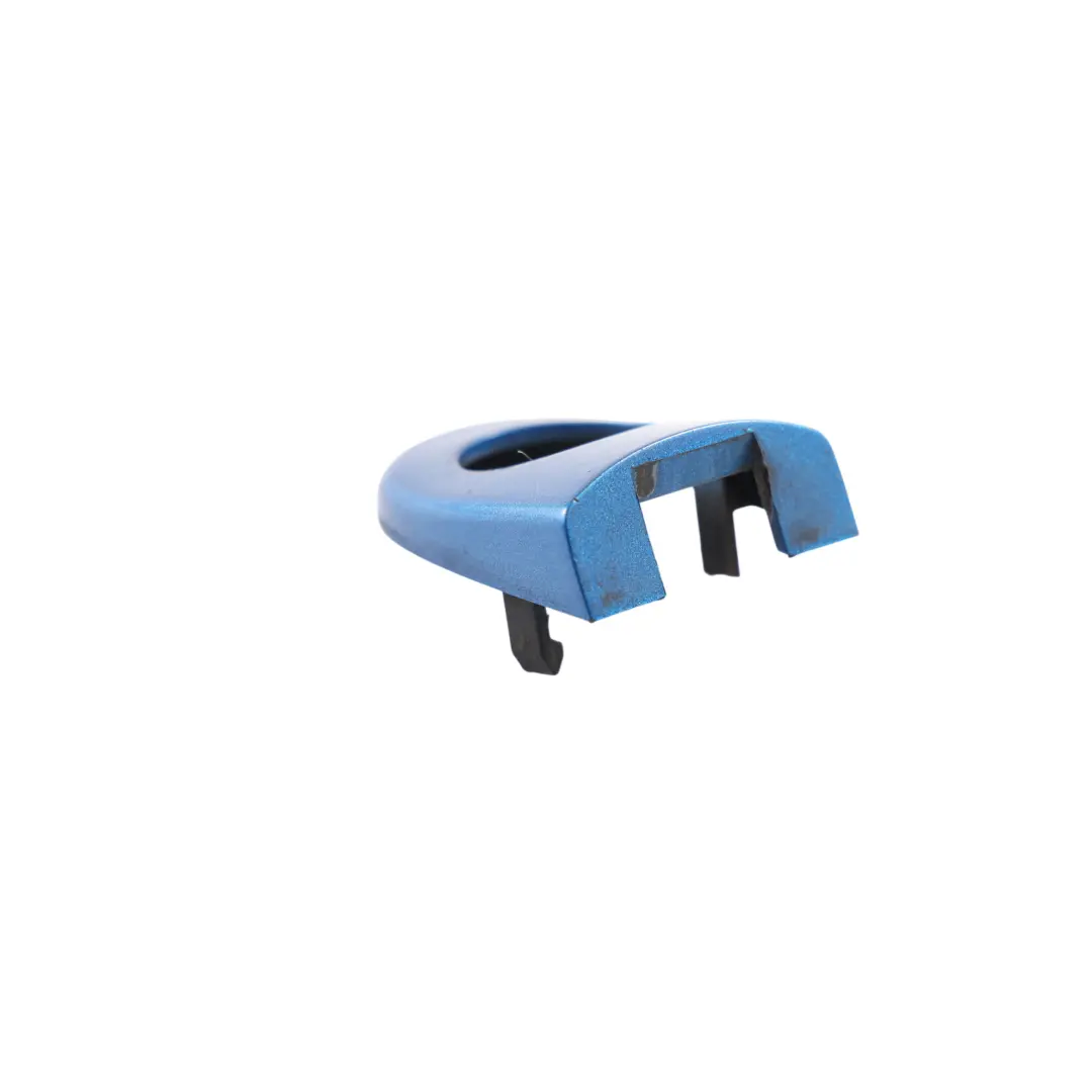 Skoda Octavia Mk2 Driver's Door Handle Lock Cylinder Cover Madra Race Blue - 8X - SKU 3B0837879A-MDR - Part number 3B0837879A