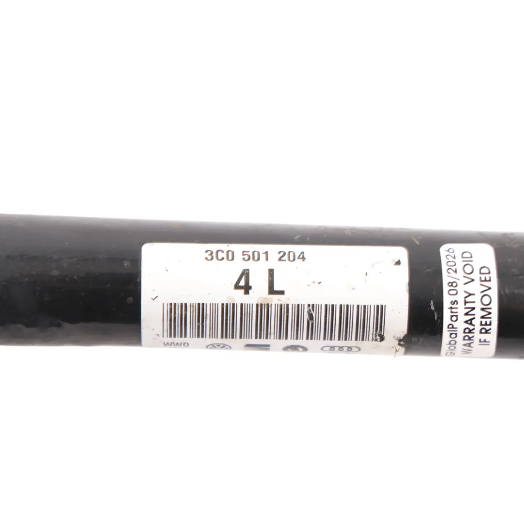 Driveshaft Drive Shaft Rear Right O/S 2.0 TFSI Manual to Audi TT 8J with Part number 3C0501204 Audi TT 8J Driveshaft Drive Shaft Rear Right O/S 2.0 TFSI Manual - SKU 3C0501204 - Part number 3C0501204