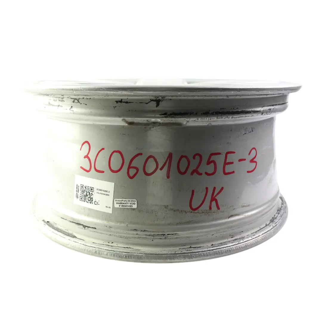 Volkswagen VW Passat B6 Alloy Wheel Rim Silver 17" 7.5J ET:47 - SKU 3C0601025E-3 - Part number 3C0601025E