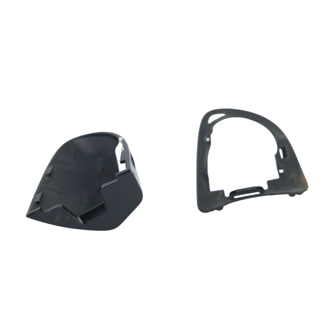 VW Passat B6 Door Handle Cap Front Rear Right O/S Deep Black C9X - SKU 3C0837880-DBL - Part number 3C0837880