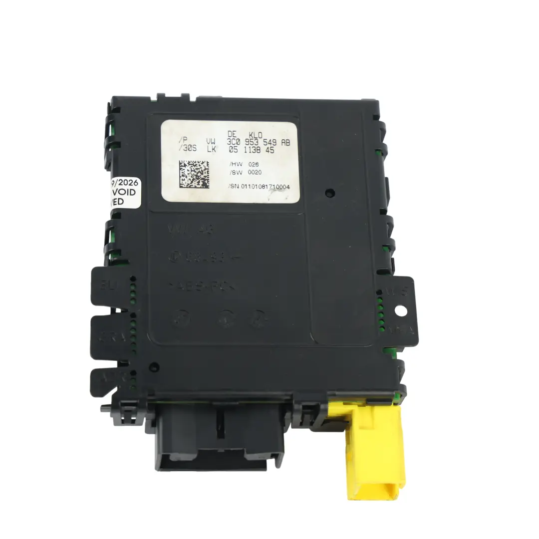 Volkswagen Passat B6 Steering Wheel Position Sensor Control Unit - SKU 3C0953549AB - Part number 3C0953549AB