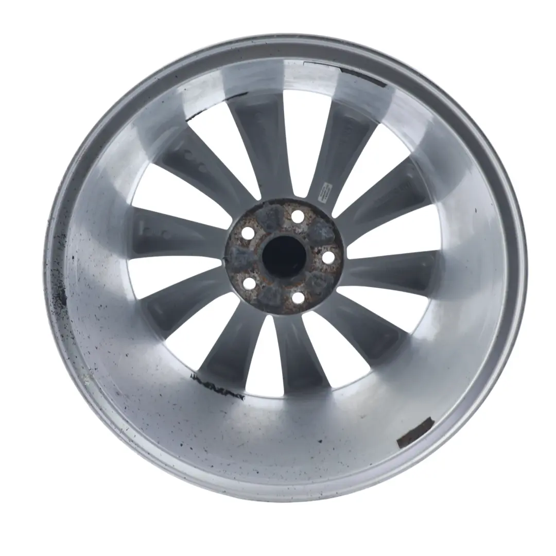 Volkswagen Scirocco Mk3 Silberne Leichtmetallfelge 18" 8J ET:41 - SKU 3C8601025AB-3 - Teilenummer 3C8601025AB