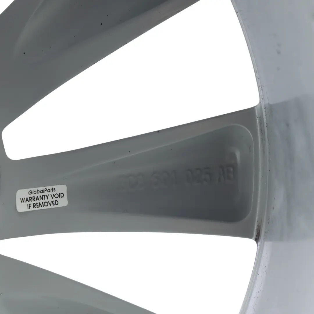 Volkswagen Scirocco Mk3 Silver Wheel Alloy Rim 18" 8J ET:41 - SKU 3C8601025AB-3 - Part number 3C8601025AB