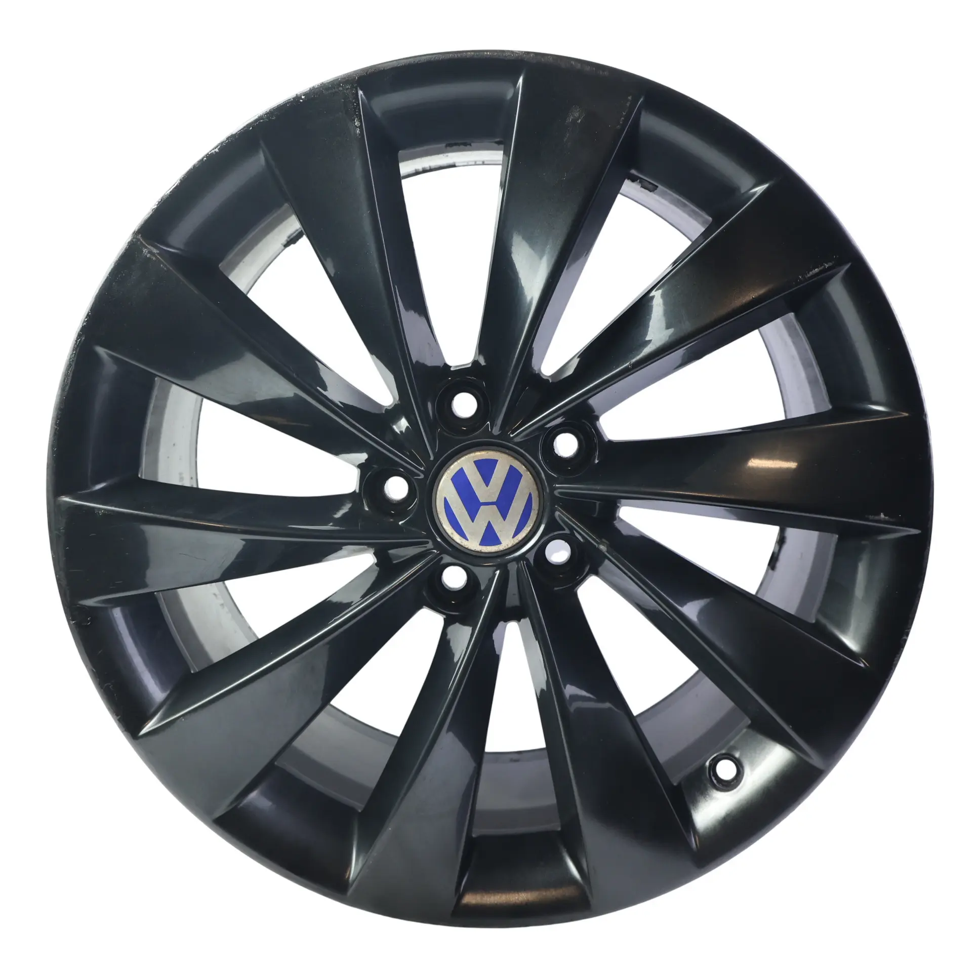 Volkswagen Scirocco Mk3 Jante Alliage Noire 18" 8J ET:41 3C8601025D
