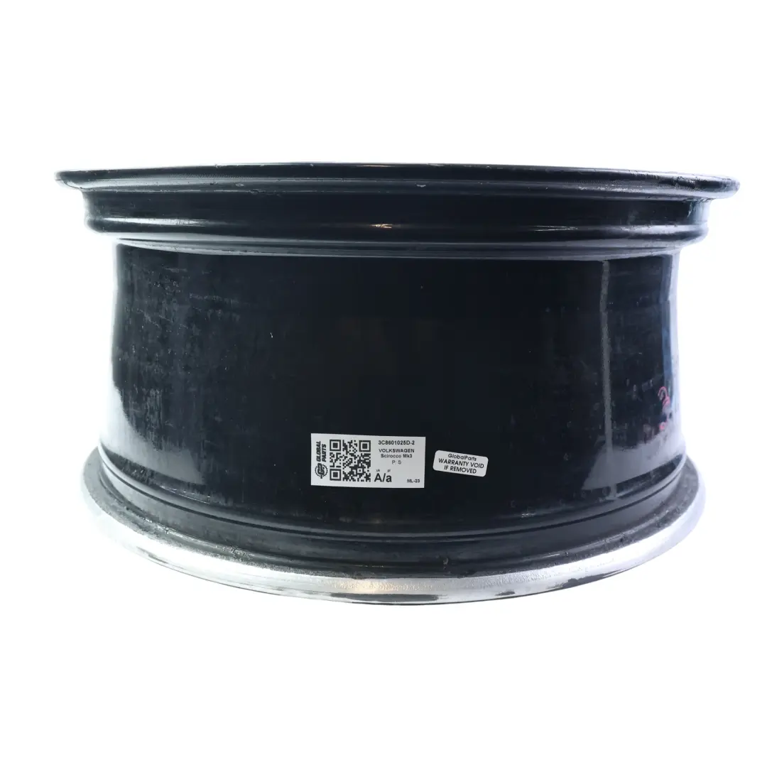 Mk3 Schwarz Alufelge 18" 8J ET:41 für Volkswagen Scirocco mit Teilenummer 3C8601025D Volkswagen Scirocco Mk3 Schwarz Alufelge 18" 8J ET:41 - SKU 3C8601025D-2 - Teilenummer 3C8601025D