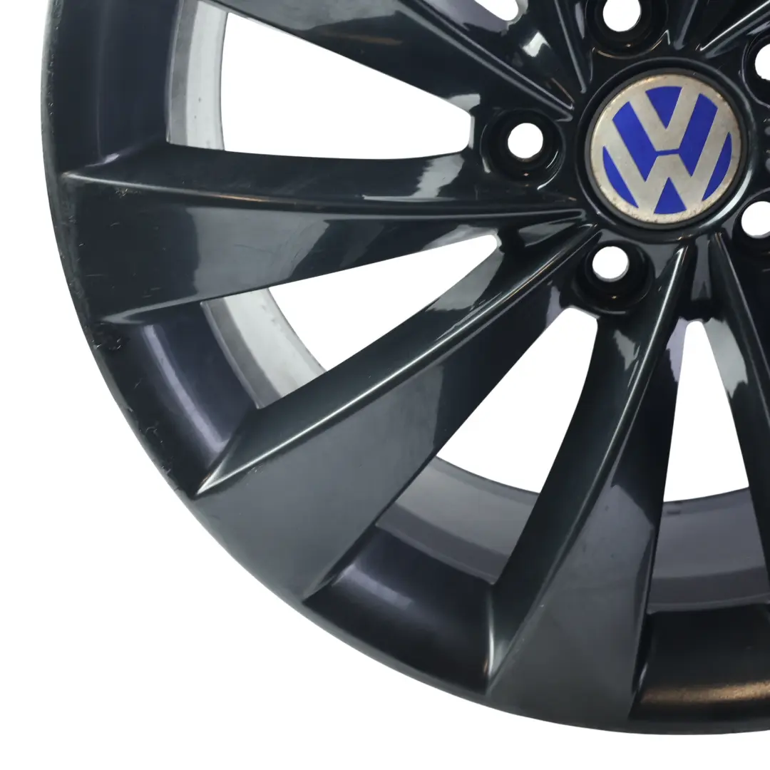 Volkswagen Scirocco Mk3 Llanta De Aleación Negra 18" 8J ET:41 - SKU 3C8601025D-2 - Número de pieza 3C8601025D