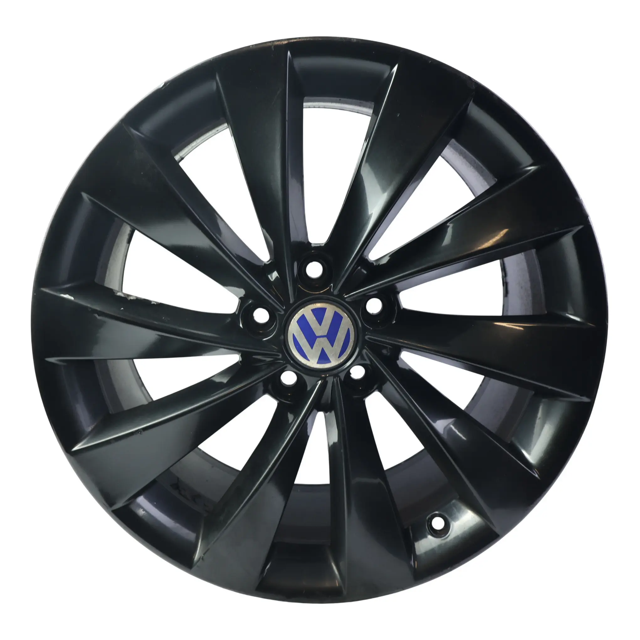 Volkswagen Scirocco Mk3 Czarna Felga Aluminiowa 18" 8J ET:41 3C8601025D