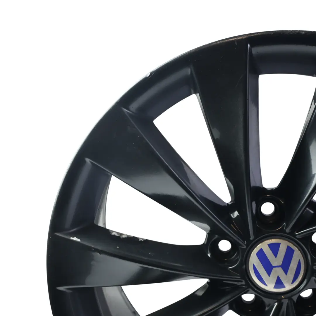 Mk3 Black Wheel Alloy Rim 18" 8J ET:41 to Volkswagen Scirocco with Part number 3C8601025D Volkswagen Scirocco Mk3 Black Wheel Alloy Rim 18" 8J ET:41 - SKU 3C8601025D-3 - Part number 3C8601025D
