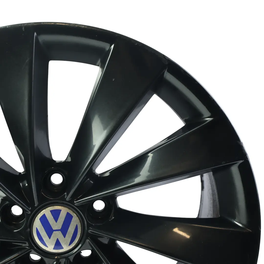 Volkswagen Scirocco Mk3 Llanta De Aleación Negra 18" 8J ET:41 - SKU 3C8601025D-3 - Número de pieza 3C8601025D