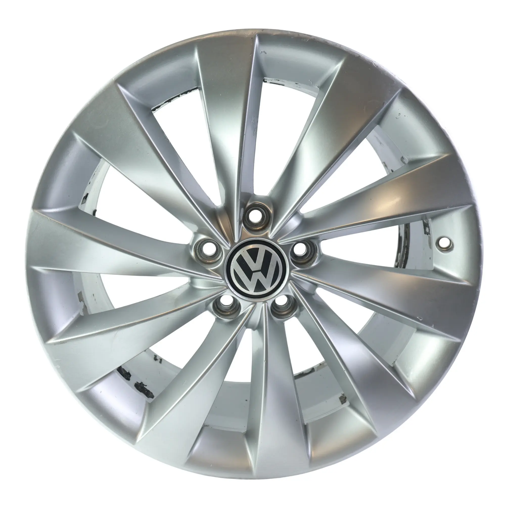 Volkswagen Scirocco Mk3 Silver Wheel Alloy Rim 18" 8J ET:41 3C8601025D