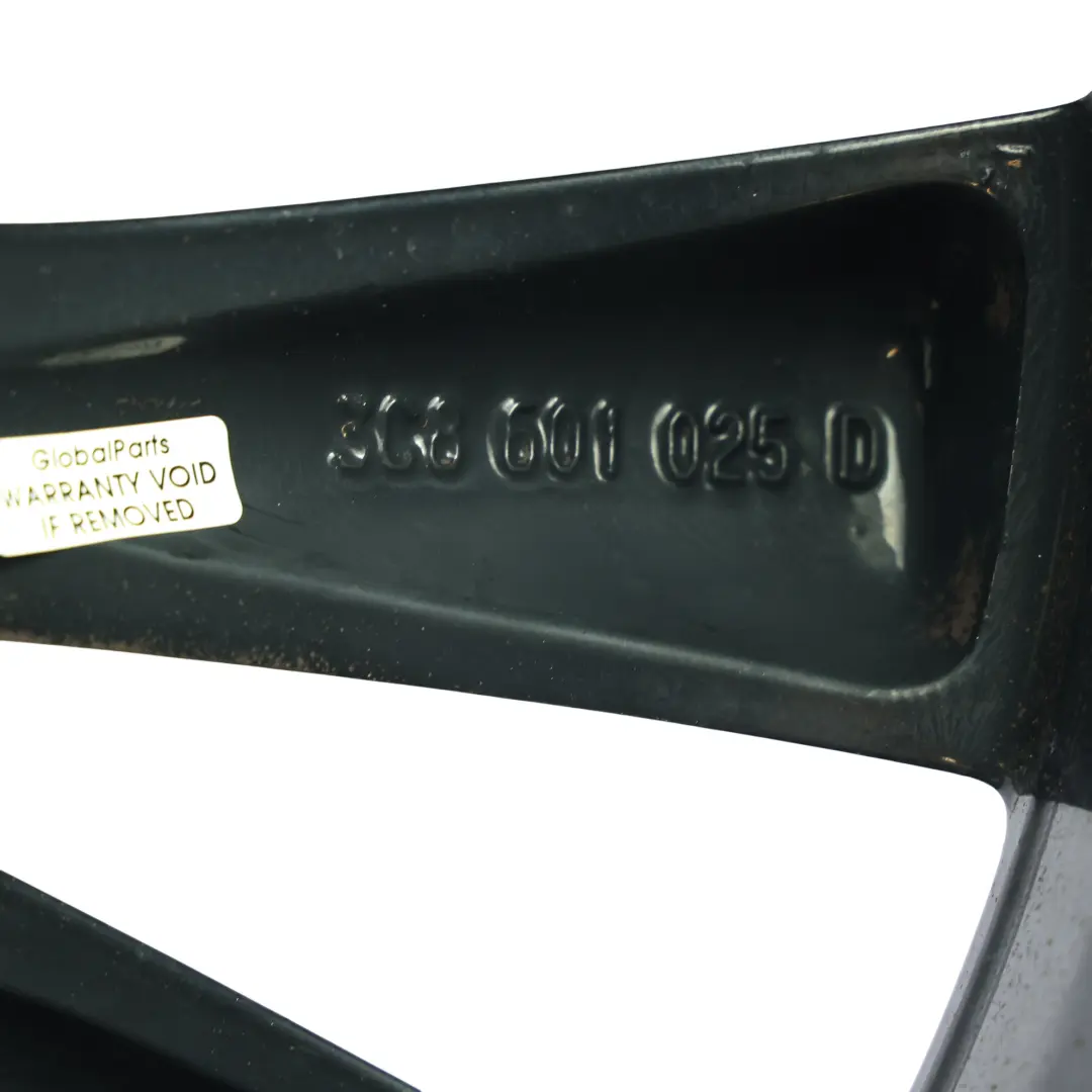 Mk3 Wheel Rim Alloy Black 18" 8J ET:41 to Volkswagen Scirocco III with Part number 3C8601025D Volkswagen Scirocco III Mk3 Wheel Rim Alloy Black 18" 8J ET:41 - SKU 3C8601025D-7 - Part number 3C8601025D