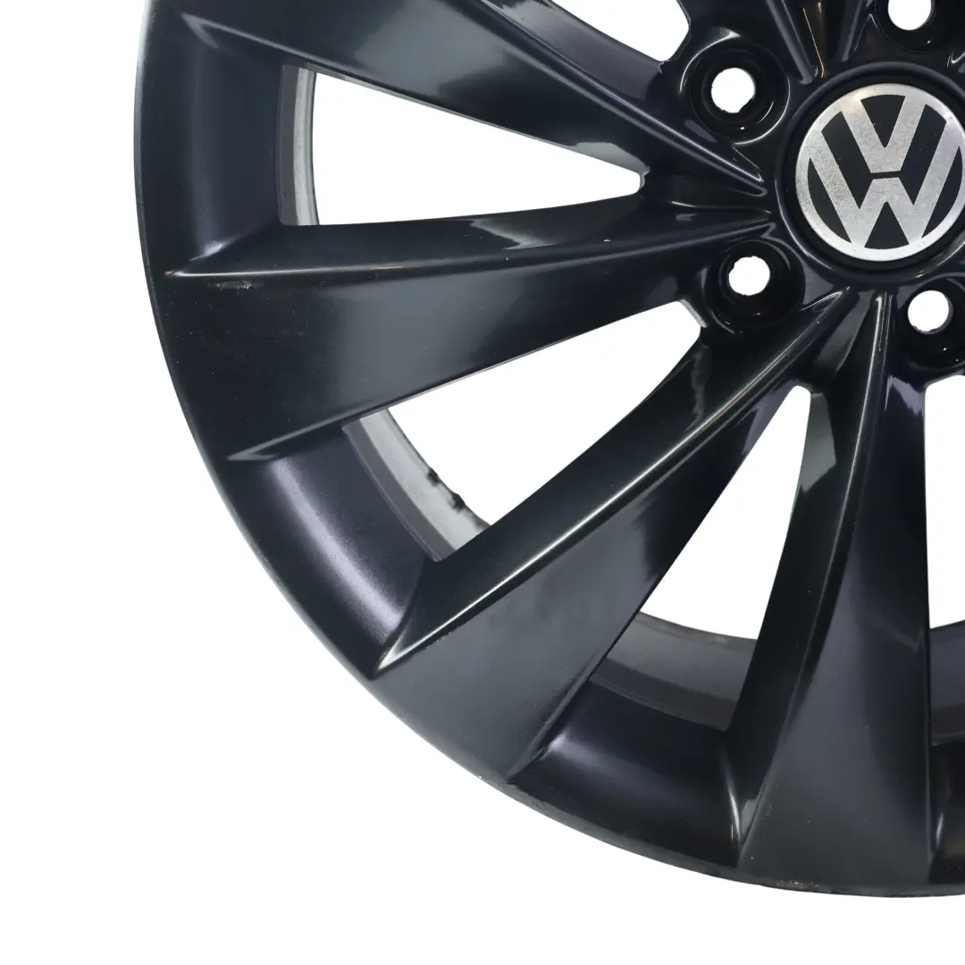 Mk3 Wheel Rim Alloy Black 18" 8J ET:41 to Volkswagen Scirocco III with Part number 3C8601025D Volkswagen Scirocco III Mk3 Wheel Rim Alloy Black 18" 8J ET:41 - SKU 3C8601025D-7 - Part number 3C8601025D